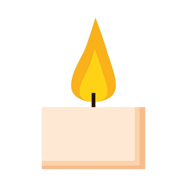 Duft brennender Kerzen — Stockvektor