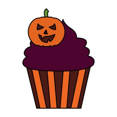 Mutlu Cadılar Bayramı cupcake