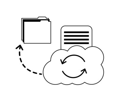 bulut bilgi işlem yeniden yükleme klasör dosyası veri belge paylaşımı