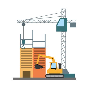 bina inşaat araçları