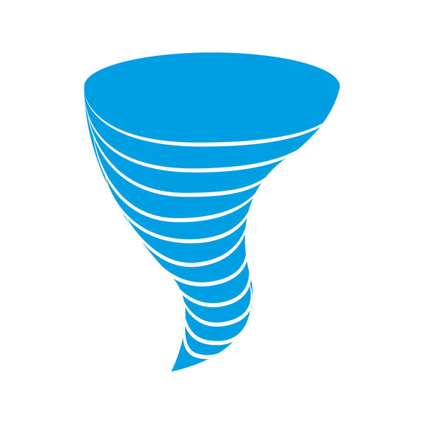twister storm weather danger symbol