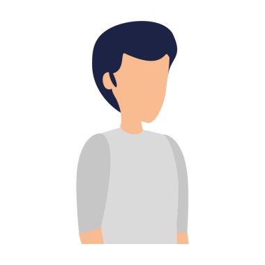 genç adam avatar karakter