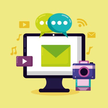 Sosyal medya simgeleri