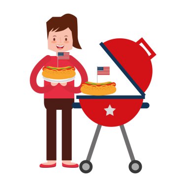 Amerikan Bağımsızlık günü insanlar