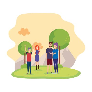 alan karakterleri insan grubu