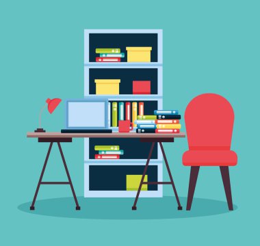 Ofis iç çalışma alanı