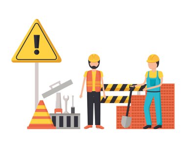 işçi inşaat ekipmanları