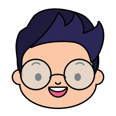 sevimli mutlu çocuk yüz