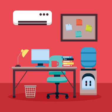 Ofis iç çalışma alanı