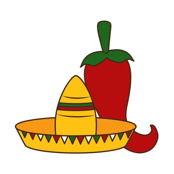 Meksika Cinco de Mayonez — Stok Vektör