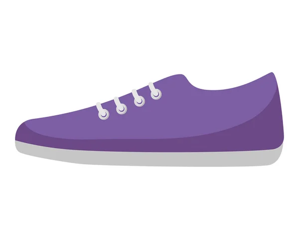 Zapato deportivo icono aislado — Vector de stock