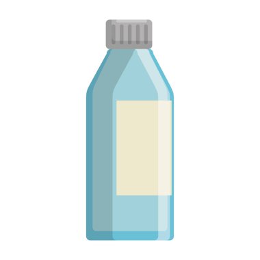 şişe cam izole simgesi