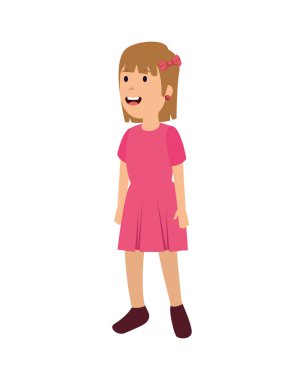 küçük kız çocuk karakter