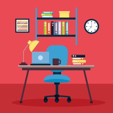 Ofis iç çalışma alanı