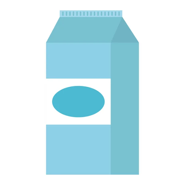 Icône d'emballage boîte de lait — Image vectorielle