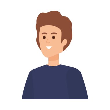 genç adam avatar karakter
