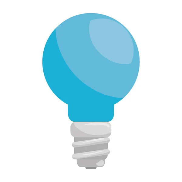 Skärmsläckare glödlampa energi ikon — Stock vektor