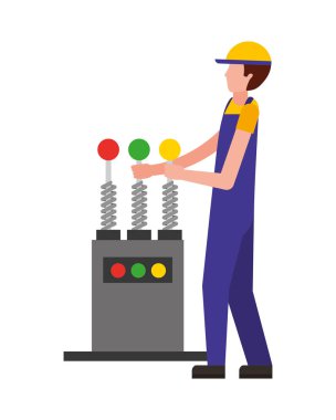 kontrol makinesi motor tasarım görüntü ile oto tamircisi