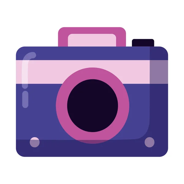 Fotografie camera apparaat — Stockvector