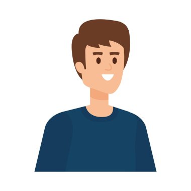 genç adam avatar karakter