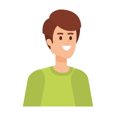 genç adam avatar karakter