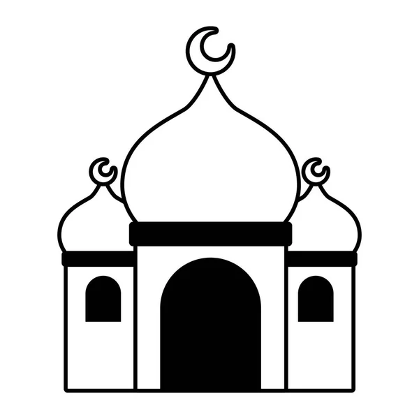 タージ マハル 古代宮殿 — ストックベクタ