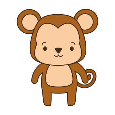 Sevimli hayvan çizgi filmi