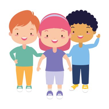 çocuk karakter mutlu