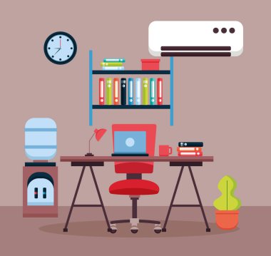 Ofis iç çalışma alanı