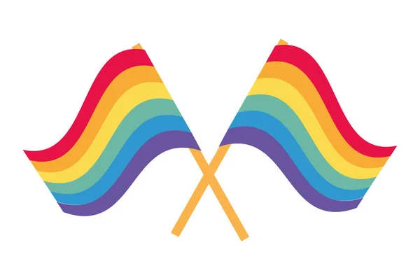 LGBT Pride liefde — Stockvector