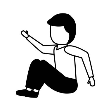 adam karakter oturma