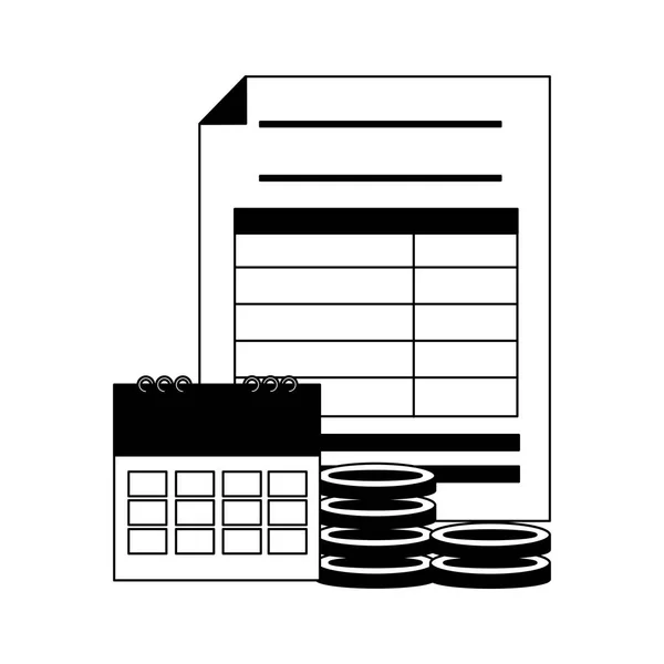 Nozione di pagamento fiscale — Vettoriale Stock