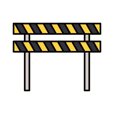 trafik bariyeri dikkat