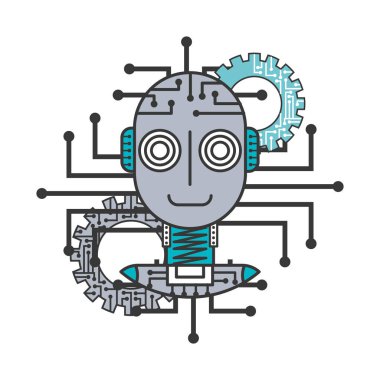 robot yapay zeka dişliler teknoloji fütüristik yenilik