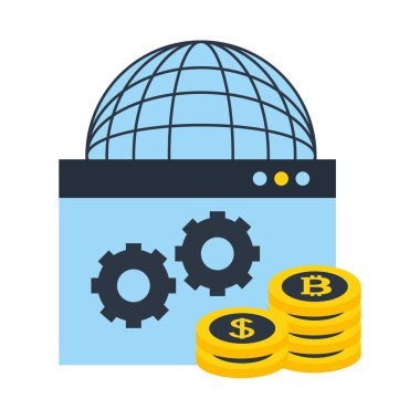 dünya web sitesi bitcoin dolar fintech madeni para