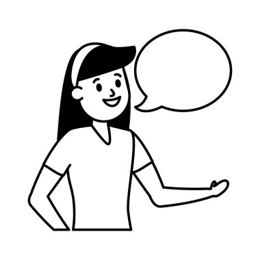 Genç kız karakteri