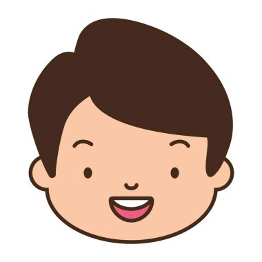 Adamın yüzü gülüyor