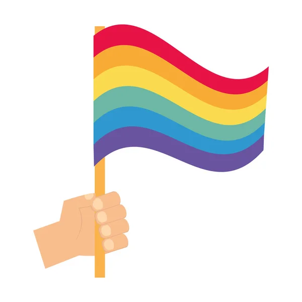 LGBT gurur aşk — Stok Vektör