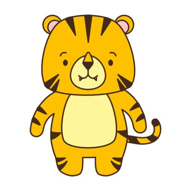 Sevimli hayvan çizgi filmi