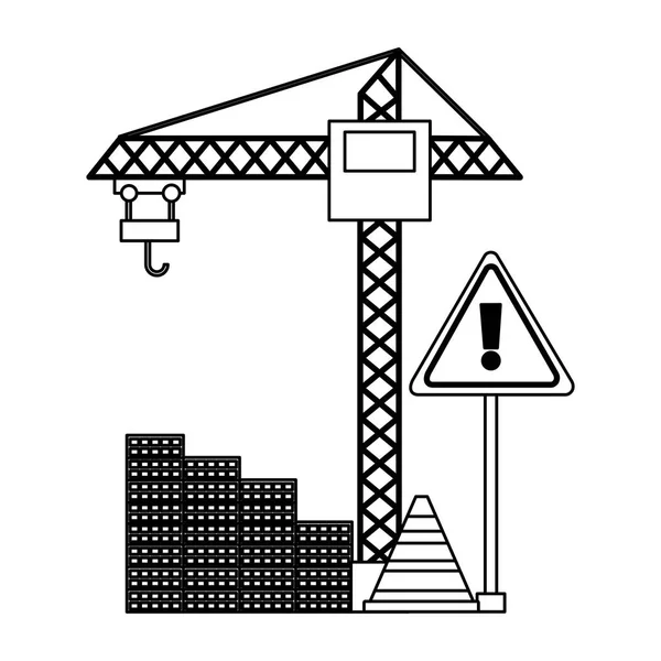 Иконка строительной техники — стоковый вектор