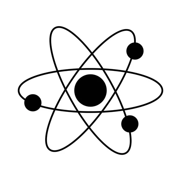 Atom molekula tudomány — Stock Vector