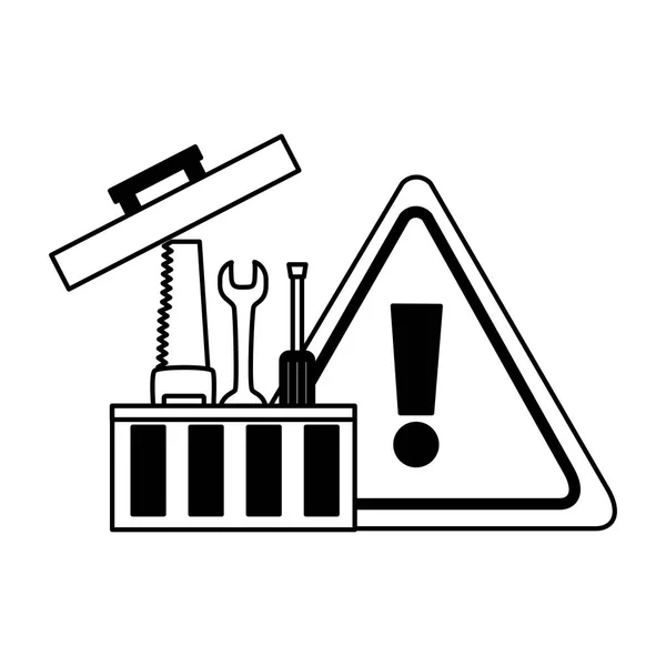 Construction de réparation boîte à outils — Image vectorielle