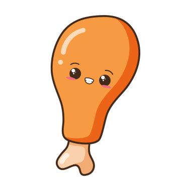 Kawaii gıda çizgi film