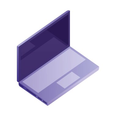 Dizüstü izometrik cihaz dijital Gadget