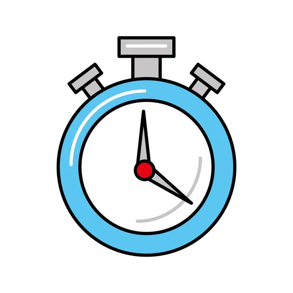 Round stopwatch timer hour countdown — стоковый вектор