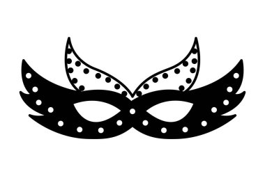 maske karnaval kutlama simgesi
