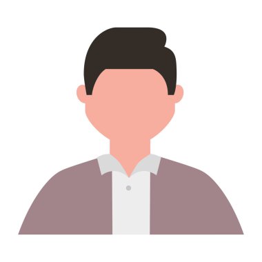 işadamı karakter portre izole görüntü