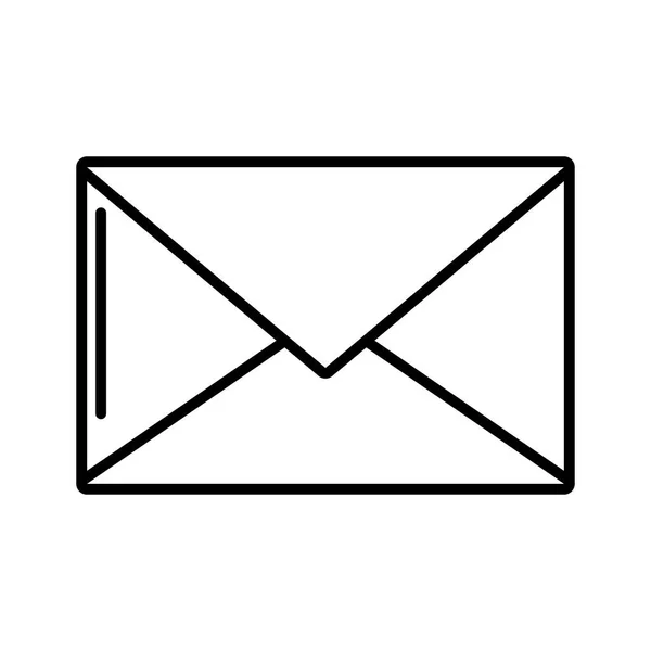 E-posta zarfı iletisi — Stok Vektör