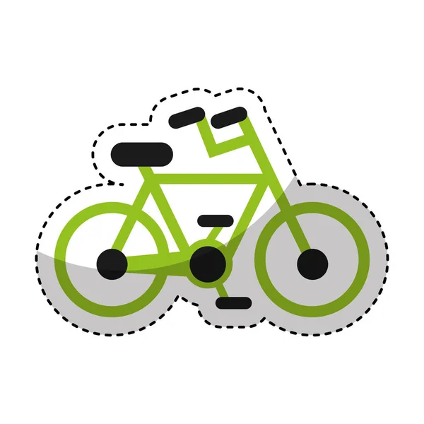 Bicycle vehicle sport icon — Stock Vector