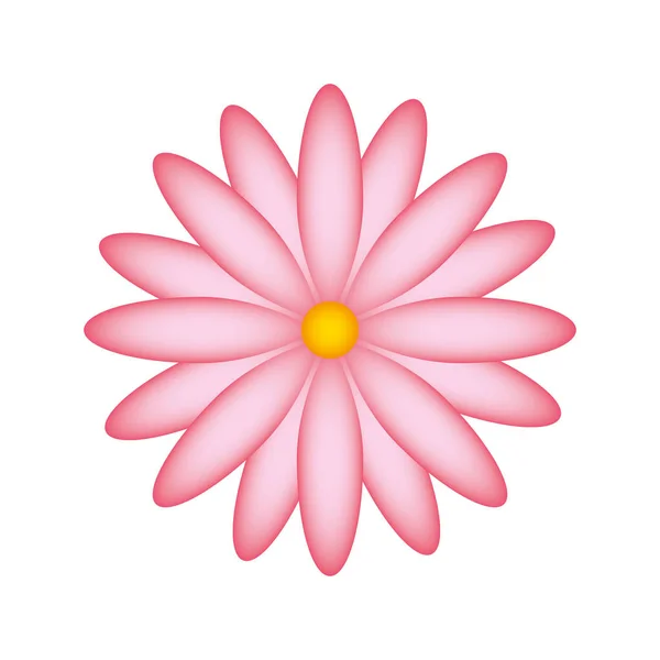 Cute flower garden icon — Stock Vector